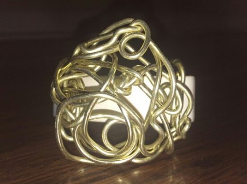 Gold Tangle Bracelet